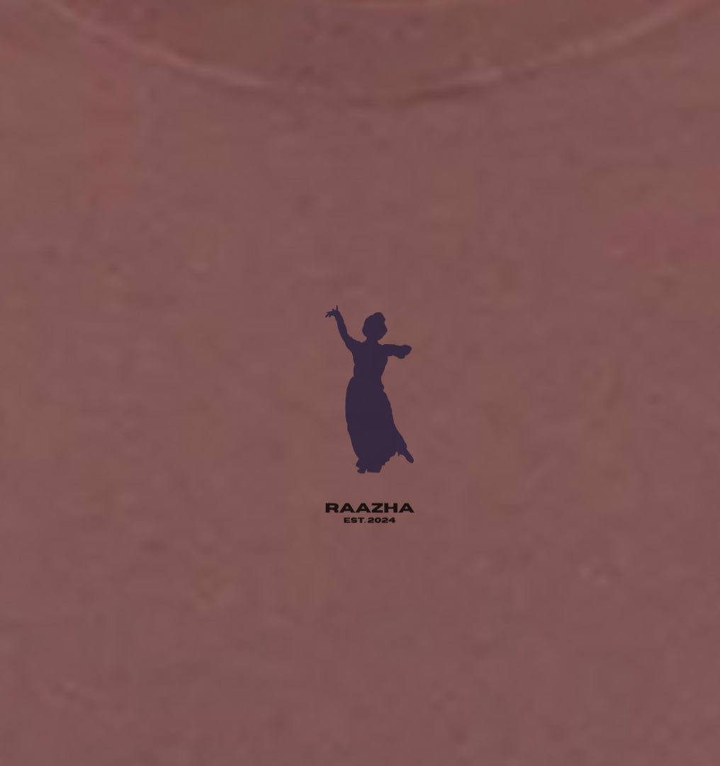 Bharatnatyam Cropped Tee