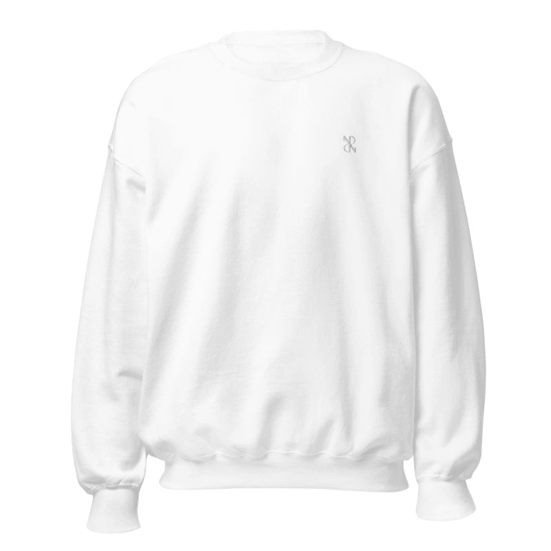 Signature White Sweatshirt