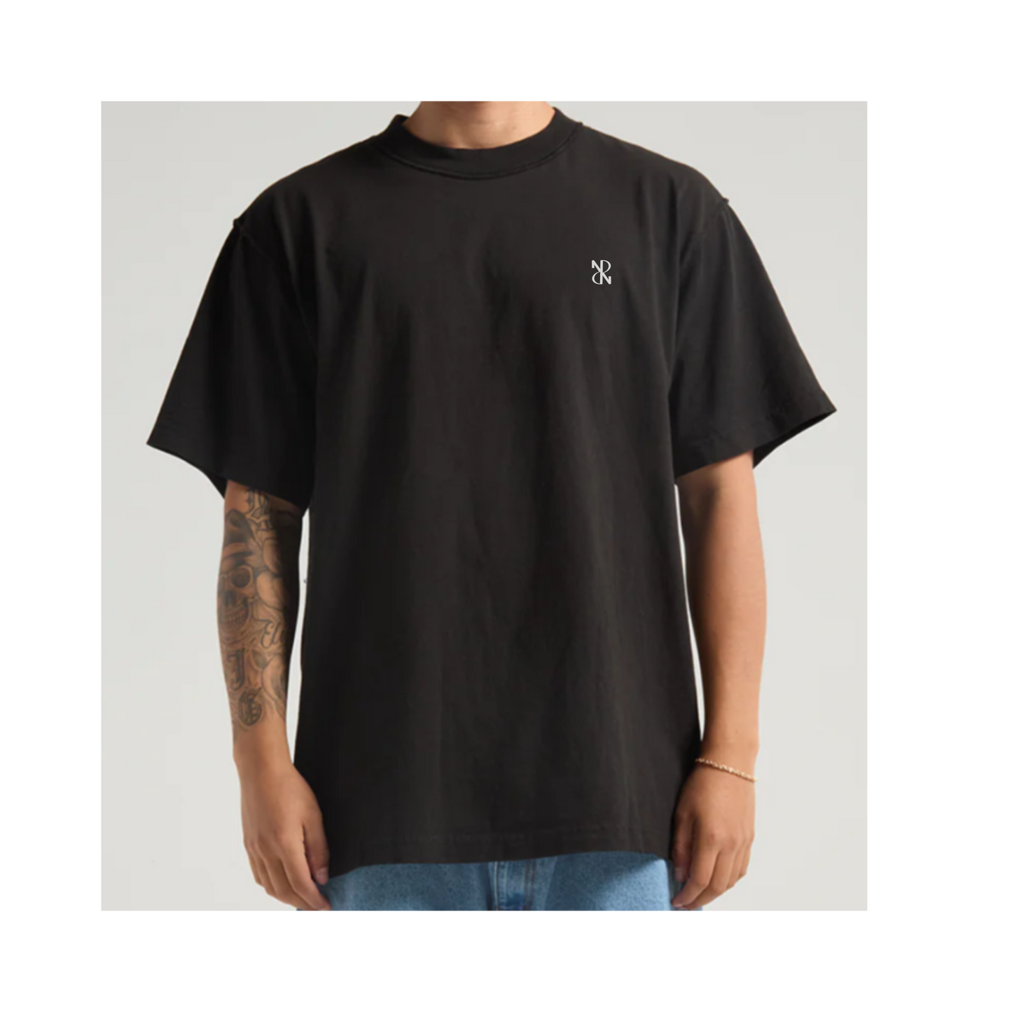 Basic Black Reverse Tee