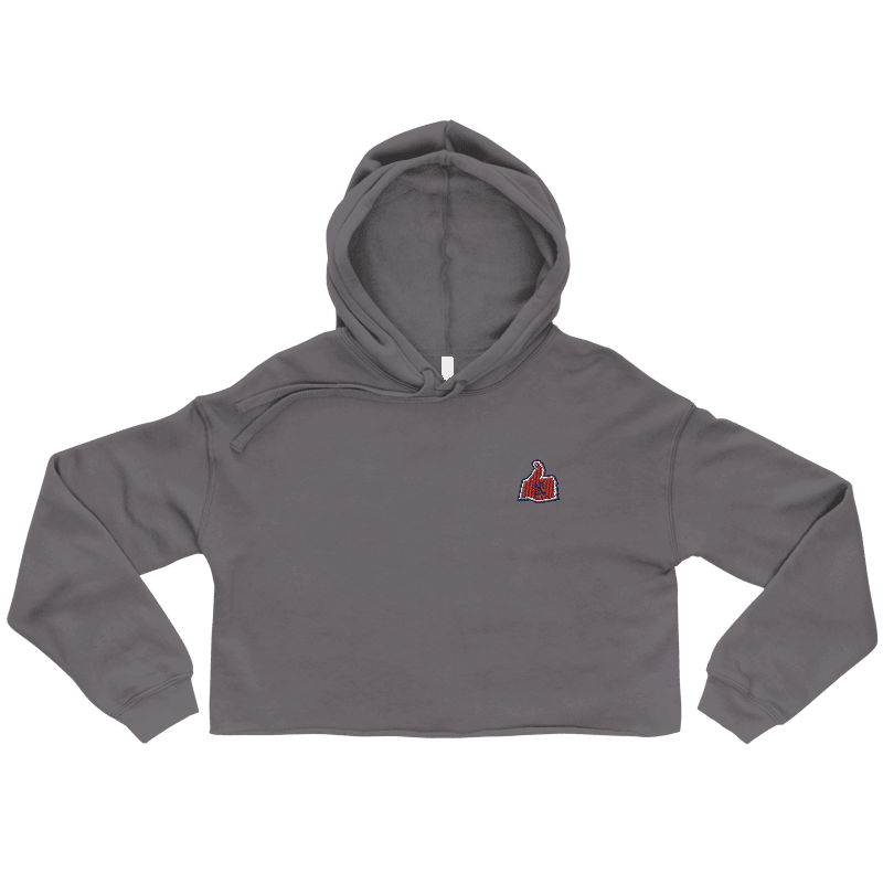 Thums Down Cropped Hoodie