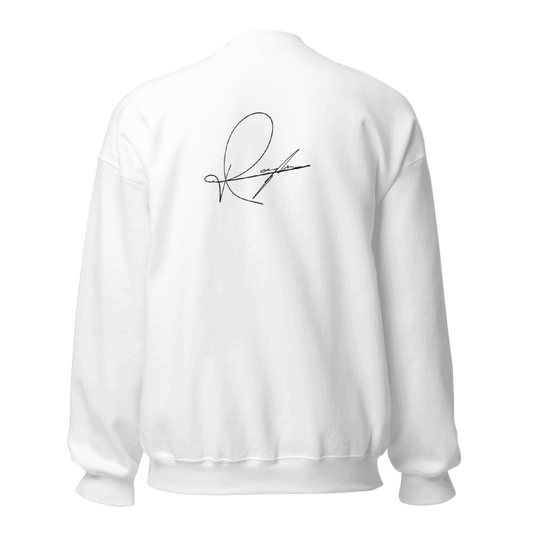 Signature White Sweatshirt