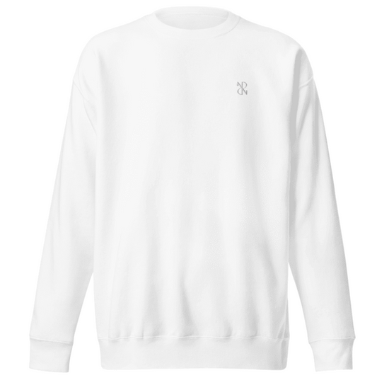 Basic White Sweatshirt